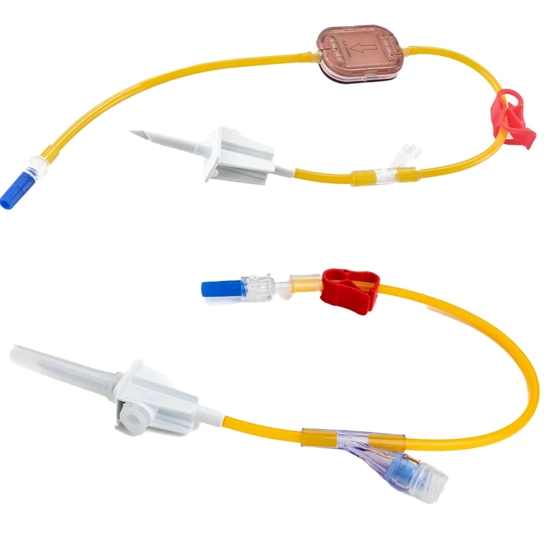 Extension Line Set with Y Connector / with Taxol Filter