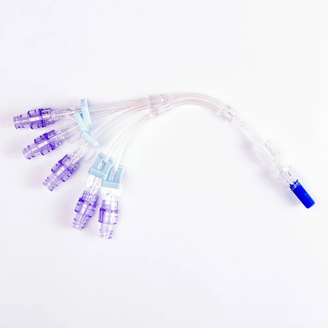 Neutral Pressure Five Lumen Connector Line