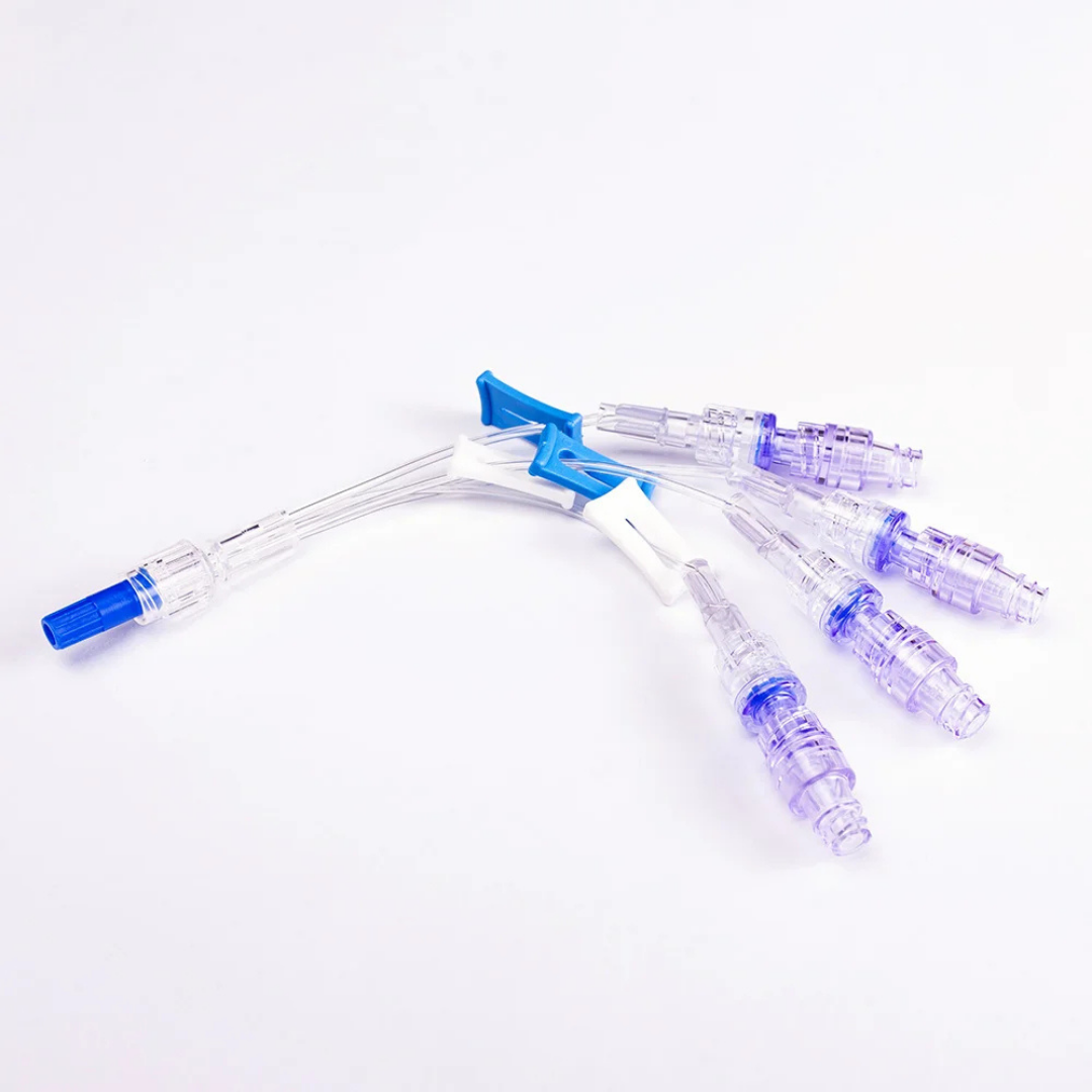 Neutral Pressure Quart Lumen Connector Line with Checkvalve