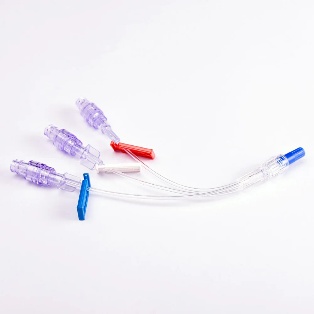 Neutral Pressure Triple Lumen Connector Line