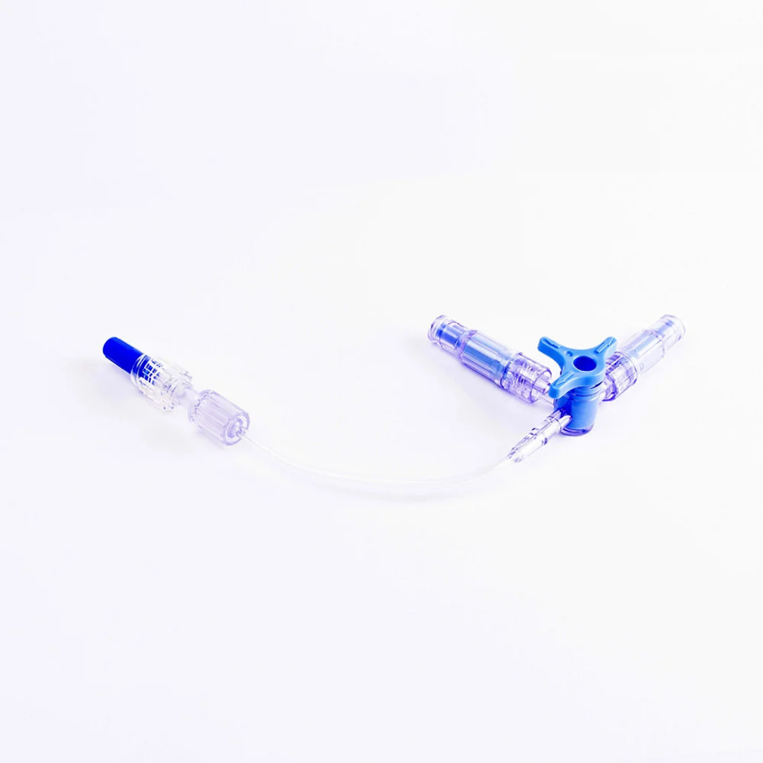 Positive Threeway Stopcock Extension Set